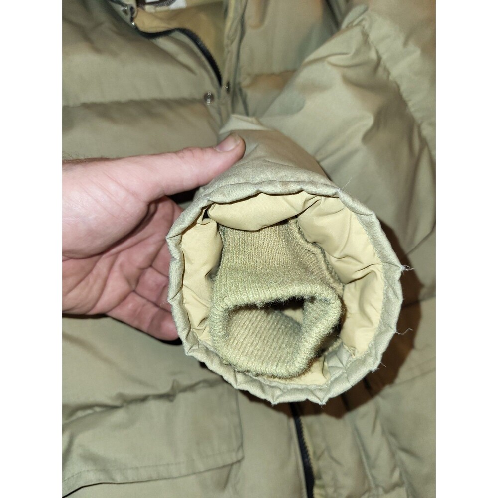 Vintage 70s Trailwise Berkeley Goose Down Puffer Jacket Tan - Picture 9 of 13